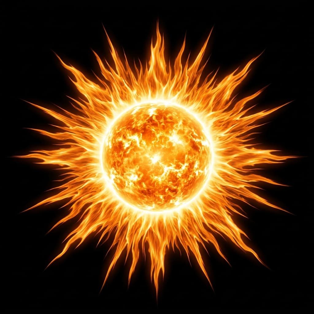 Hitzestress-Sonne